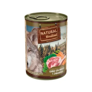 Natural Woodland Ganso con brócoli y zanahorias