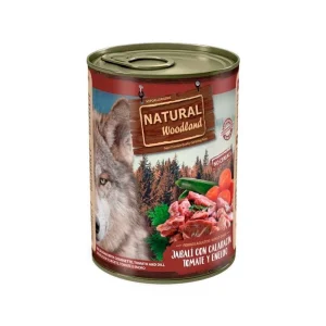 Natural Woodland Jabali con calabacin tomate y eneldo
