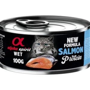 ALIMENTO HÚMEDO DE SALMÓN PARA GATOS